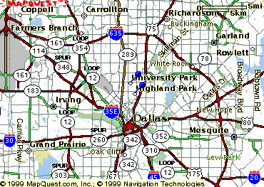 Park Cities; University Park and Highland Park, Texas (TX)